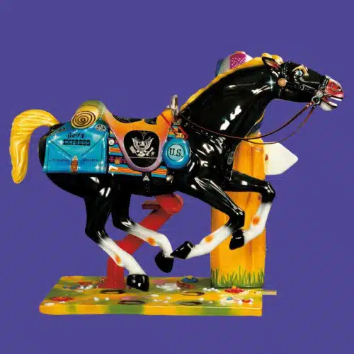 Manège automatique - Cheval Galopant