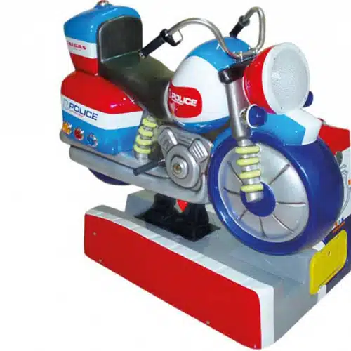 Manège automatique : Moto de police