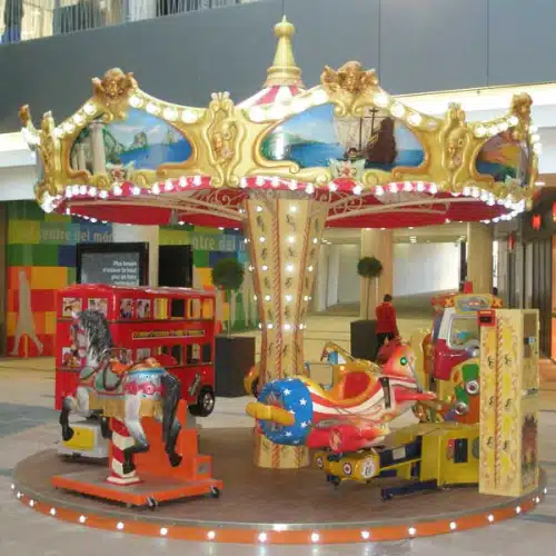 Manèges centres commerciaux